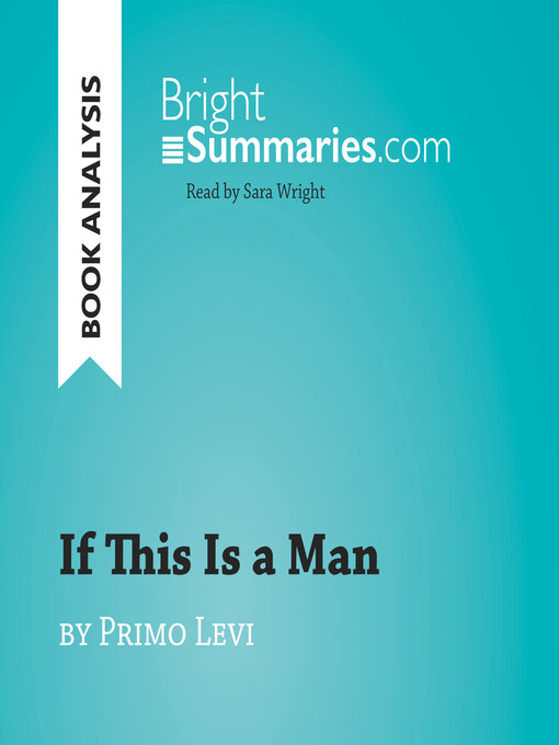 Title details for If This Is a Man by Primo Levi (Book Analysis) by Bright Summaries - Available
